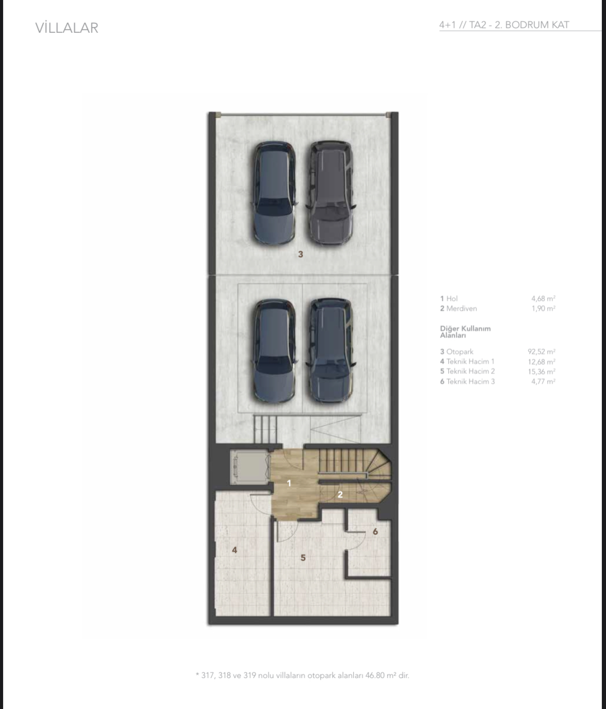 6+1 İkiz Villa