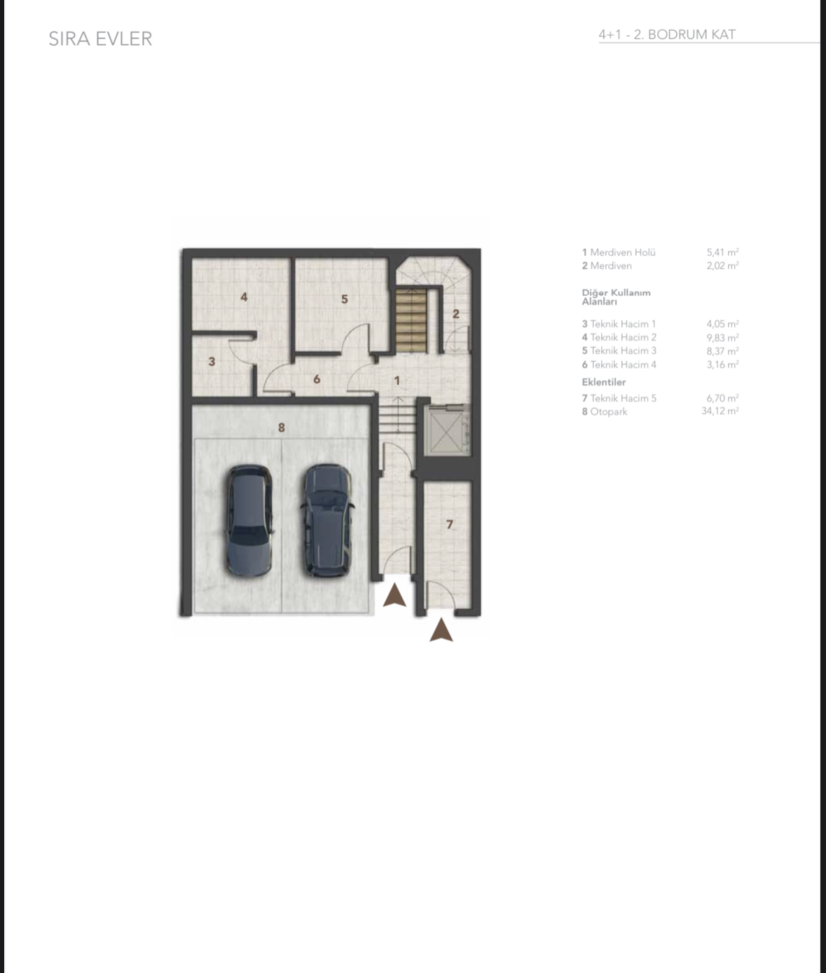 4+1 Sıralı Villa