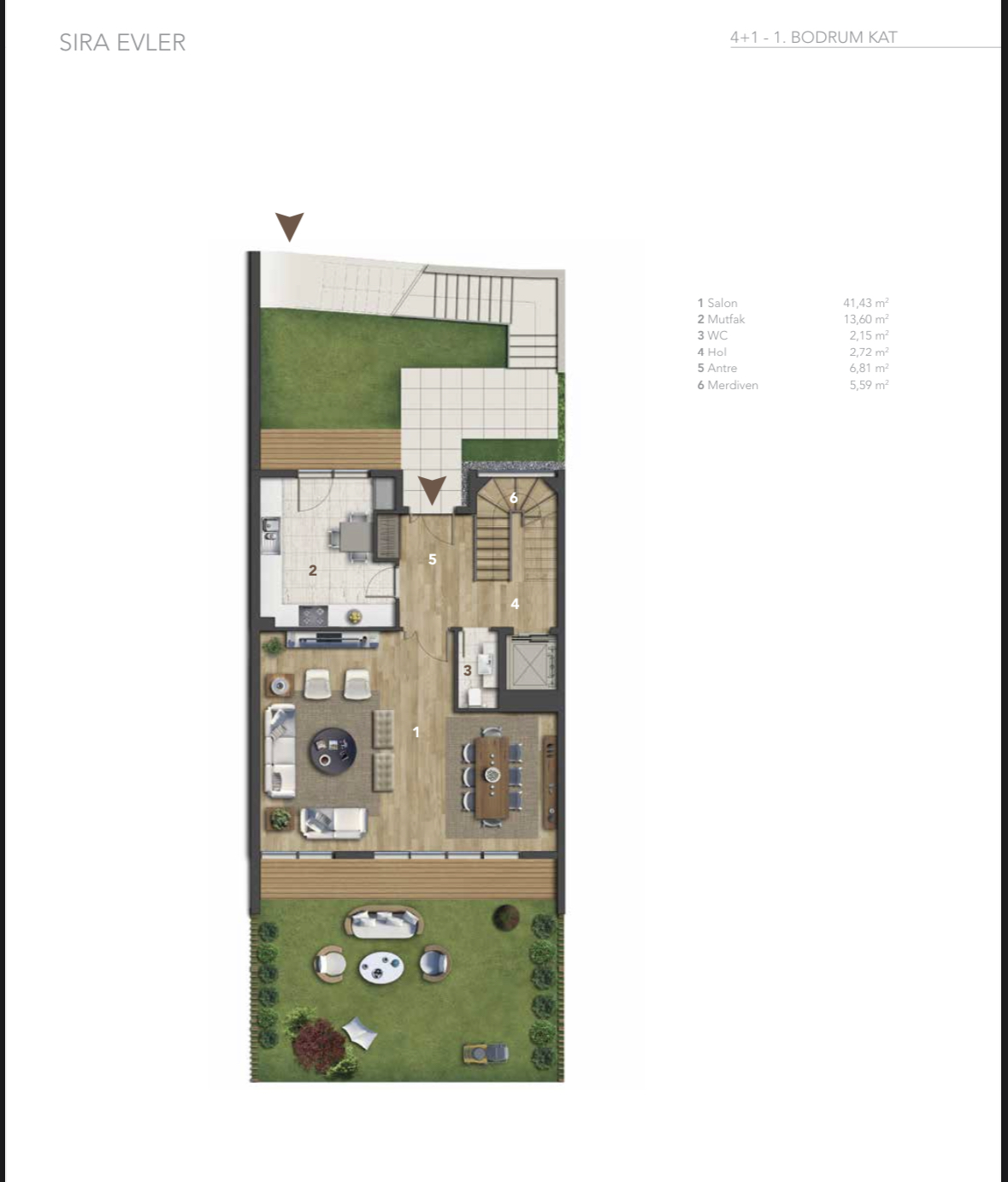 4+1 Sıralı Villa 2
