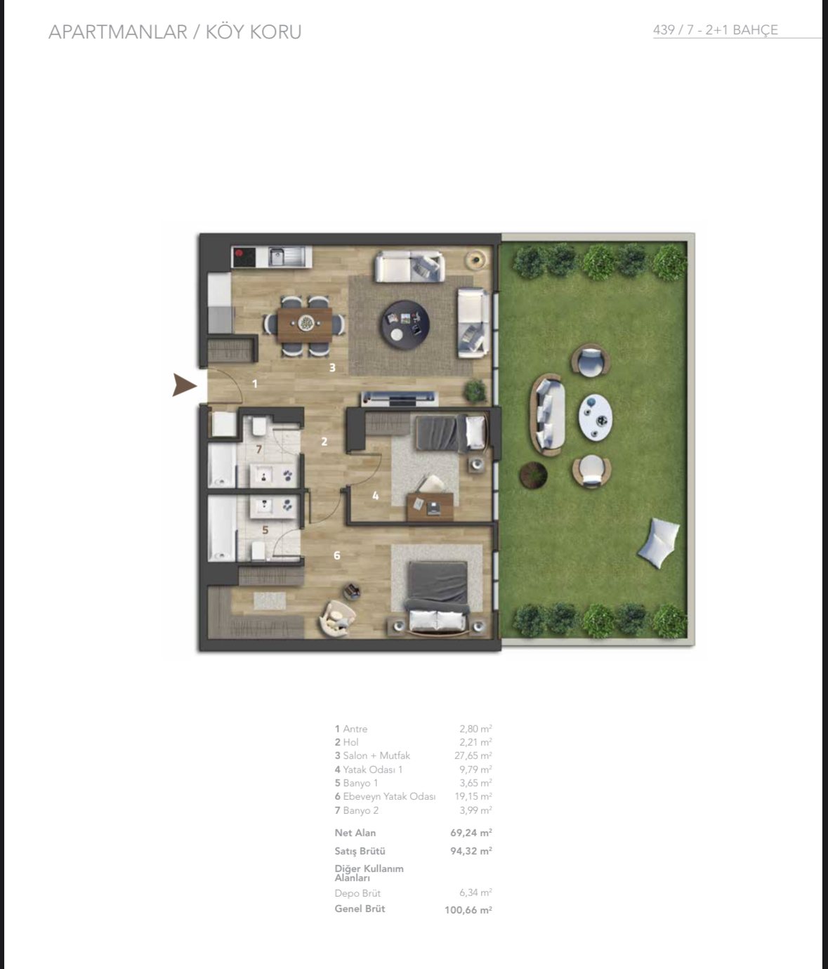 2+1 Planları 3